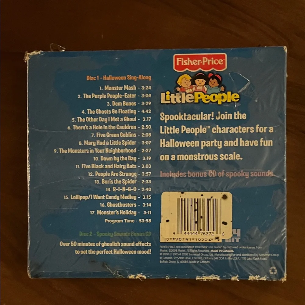 Fisher-Price Halloween Sing-Along CD Set